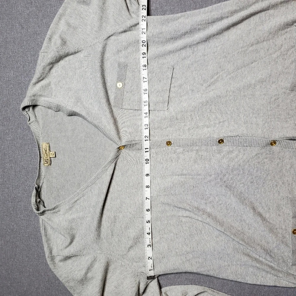 Diane Gilman Gray Cardigan - Picture 6 of 9